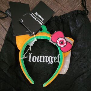 Hello Kitty x Loungefly pumpkin headband with eyeball bow